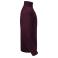 Sudadera media cremallera hombre R-270m-0. Color burdeos.