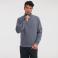 Sudadera media cremallera hombre R-270m-0. Color gris medio.