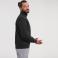 Sudadera media cremallera hombre R-270m-0. Color negro.