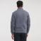Sudadera media cremallera hombre R-270m-0. Color gris medio.