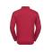 Sudadera de trabajo hombre R-012m-0. Color rojo clásico.