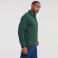 Sudadera de trabajo hombre R-012m-0. Color verde botella.
