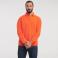 Sudadera de trabajo hombre R-012m-0. Color naranja.