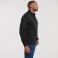 Sudadera de trabajo hombre R-012m-0. Color negro.