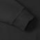 Sudadera básica hombre R-262m-0. Color negro.