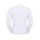 Sudadera básica hombre R-262m-0. Color blanco.