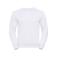 Sudadera básica hombre R-262m-0. Color blanco.