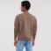 Sudadera básica hombre R-262m-0. Color mocha.