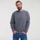 Sudadera básica hombre R-262m-0. Color gris medio.