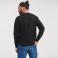 Sudadera básica hombre R-262m-0. Color negro.