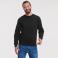 Sudadera básica hombre R-262m-0. Color negro.