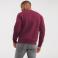 Sudadera básica hombre R-262m-0. Color burdeos.