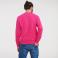 Sudadera básica hombre R-262m-0. Color rosa.