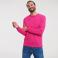 Sudadera básica hombre R-262m-0. Color rosa.