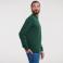Sudadera básica hombre R-262m-0. Color verde botella.