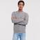 Sudadera básica hombre R-262m-0. Color sport heather.