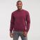 Sudadera básica hombre R-262m-0. Color burdeos.