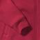 Sudadera con cremallera hombre R-267M-0 Authentic. Color rojo clásico.
