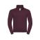 Sudadera con cremallera hombre R-267M-0 Authentic. Color burdeos.
