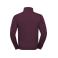 Sudadera con cremallera hombre R-267M-0 Authentic. Color burdeos.