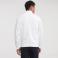 Sudadera con cremallera hombre R-267M-0 Authentic. Color blanco.