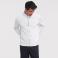 Sudadera con cremallera hombre R-267M-0 Authentic. Color blanco.
