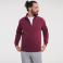 Sudadera con cremallera hombre R-267M-0 Authentic. Color burdeos.