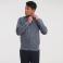 Sudadera con cremallera hombre R-267M-0 Authentic. Color gris medio.