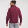 Sudadera con cremallera hombre R-267M-0 Authentic. Color burdeos.