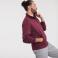 Sudadera con cremallera hombre R-267M-0 Authentic. Color burdeos.