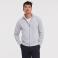 Sudadera con cremallera hombre R-267M-0 Authentic. Color light oxford.