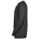 Sudadera básica unisex R-762m-0. Color negro.