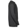 Sudadera básica unisex R-762m-0. Color negro.