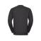 Sudadera básica unisex R-762m-0. Color negro.