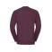 Sudadera básica unisex R-762m-0. Color burdeos.