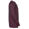 Sudadera básica unisex R-762m-0. Color burdeos.