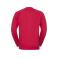 Sudadera básica unisex R-762m-0. Color rojo clásico.