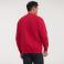 Sudadera básica unisex R-762m-0. Color rojo clásico.