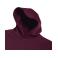 Sudadera con capucha niño R-265b-0. Color burdeos.