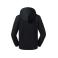 Sudadera con capucha niño R-265b-0. Color negro.