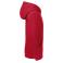 Sudadera con capucha niño R-265b-0. Color rojo clásico.
