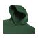 Sudadera con capucha niño R-265b-0. Color verde botella.