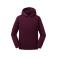 Sudadera con capucha niño R-265b-0. Color burdeos.