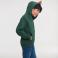 Sudadera con capucha niño R-265b-0. Color verde botella.