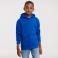 Sudadera con capucha niño R-265b-0. Color royal brillante.
