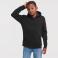 Sudadera con capucha niño R-265b-0. Color negro.