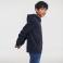 Sudadera con capucha niño R-265b-0. Color marino.