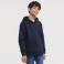 Sudadera con capucha niño R-265b-0. Color marino.