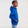 Sudadera con capucha niño R-265b-0. Color royal brillante.