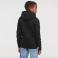 Sudadera con capucha niño R-265b-0. Color negro.